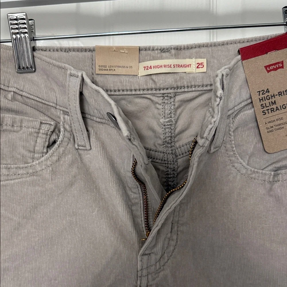 Levi's Womens 724 High Rise Straight Jeans - Picture 7 of 13